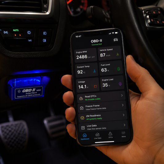 Real-Time Bluetooth OBD2 Car Diagnostic Scanner | NEXDRIVE ScanPro™