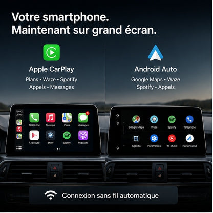10.25" Wireless CarPlay Screen for BMW 1 2 3 4 Series | Apple CarPlay & Android Auto | NEXDRIVE