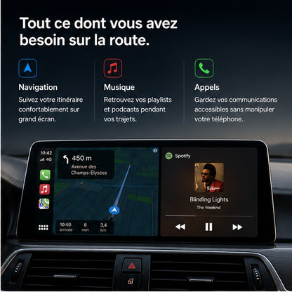 10.25" Wireless CarPlay Screen for BMW 1 2 3 4 Series | Apple CarPlay & Android Auto | NEXDRIVE