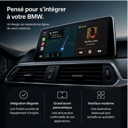 10.25" Wireless CarPlay Screen for BMW 1 2 3 4 Series | Apple CarPlay & Android Auto | NEXDRIVE