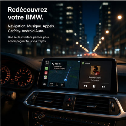 10.25" Wireless CarPlay Screen for BMW 1 2 3 4 Series | Apple CarPlay & Android Auto | NEXDRIVE